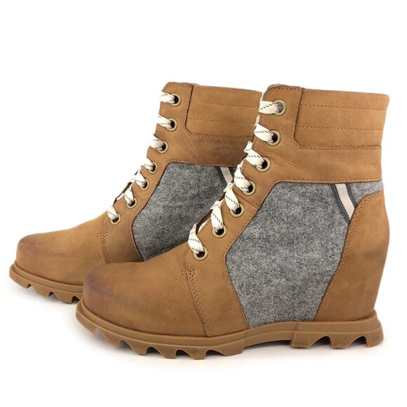 Sorel Joan of Arctic Wedge III Lexie Ankle Boots 10 - Picture 2 of 12